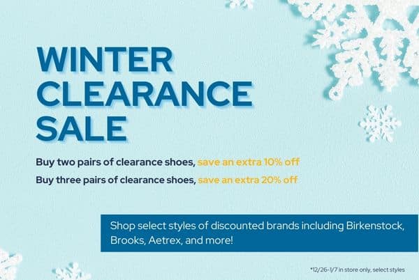 Winter Clearance Sale