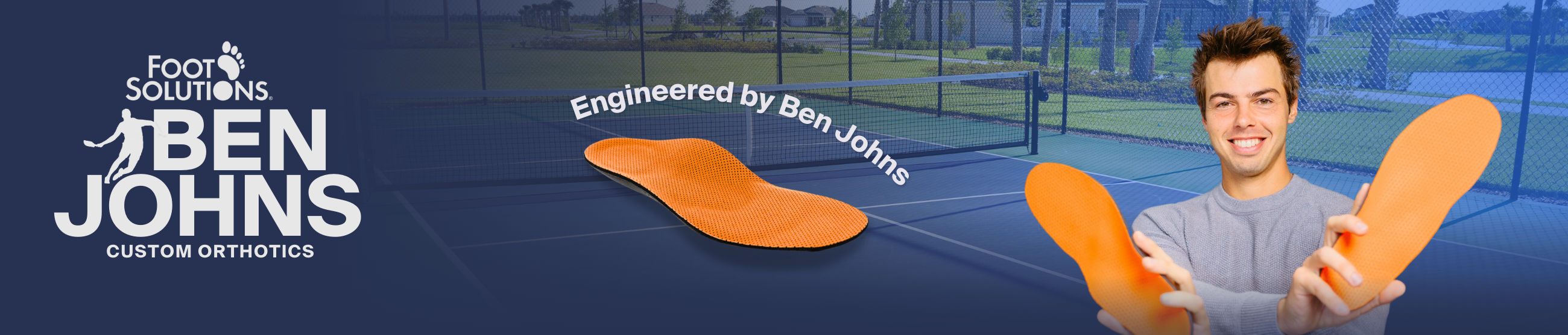 Ben Johns Custom Orthotics for Pickleball and more