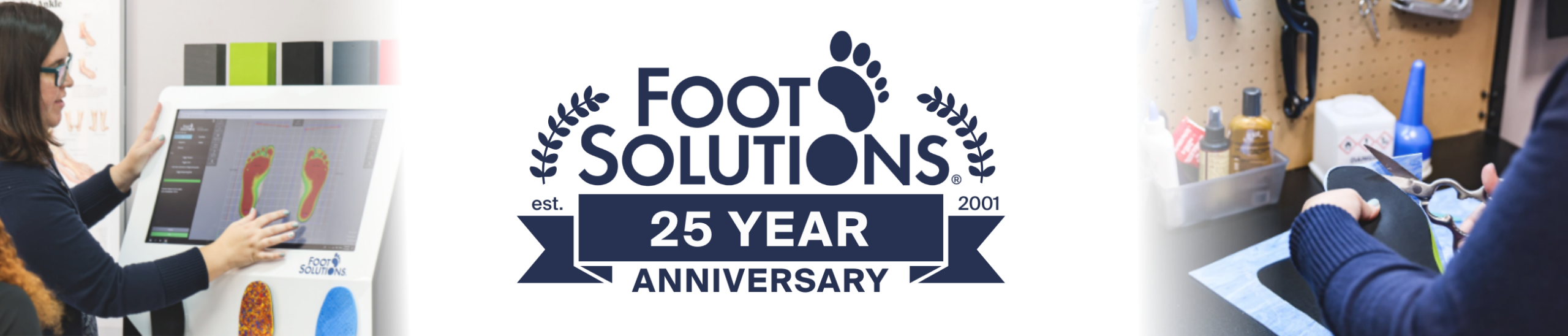 Foot Solutions 25th year Anniversay